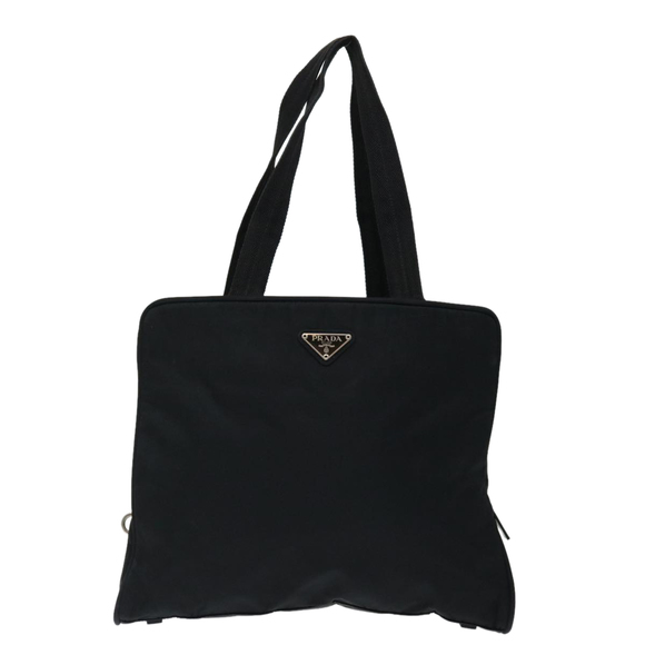 PRADA Shoulder Bag Nylon Black Auth 71120 - Picture 13 of 16